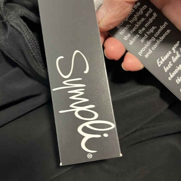 Sympli NWT Black Focus Tunic 3/4 Sleeve Size 6 - Picture 8 of 10